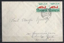Germany REICH-Letter 10.9.1940 sent KOENIGSFELD-Cat 110€-2Mi750 Helgoland stamps
