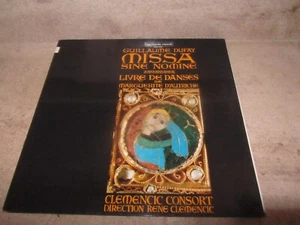 LP. Guillaume Dufay, Clemencic Consort – Missa Sine Nomine - Danses Médievales - Bild 1 von 5
