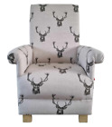 Fryetts Fabric Adult Chairs Armchairs Accent Hares Stags Dogs Nursery Animals