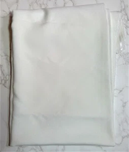 Ivory Crepe Back Satin Fabric - 2 1/4 Yards - 44 Inches Wide - Picture 1 of 2