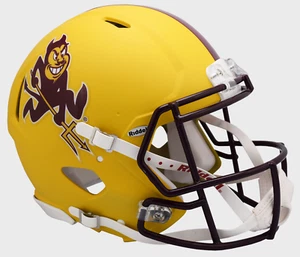 ARIZONA STATE SUN DEVILS NCAA Riddell SPEED authentischer Fußballhelm - Bild 1 von 1