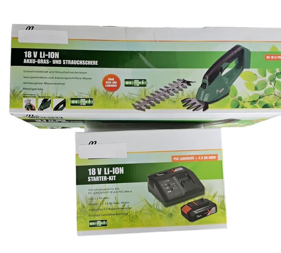 Kit Akku-Gras-Grasschere AS 18 Li PXC (baugleich GE-CG 18 Li . MR, GARDENER - Bild 1 von 1