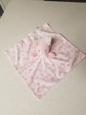 Little Me Pink Ballerina Bear Lovey Satin Back - Image 1 of 4