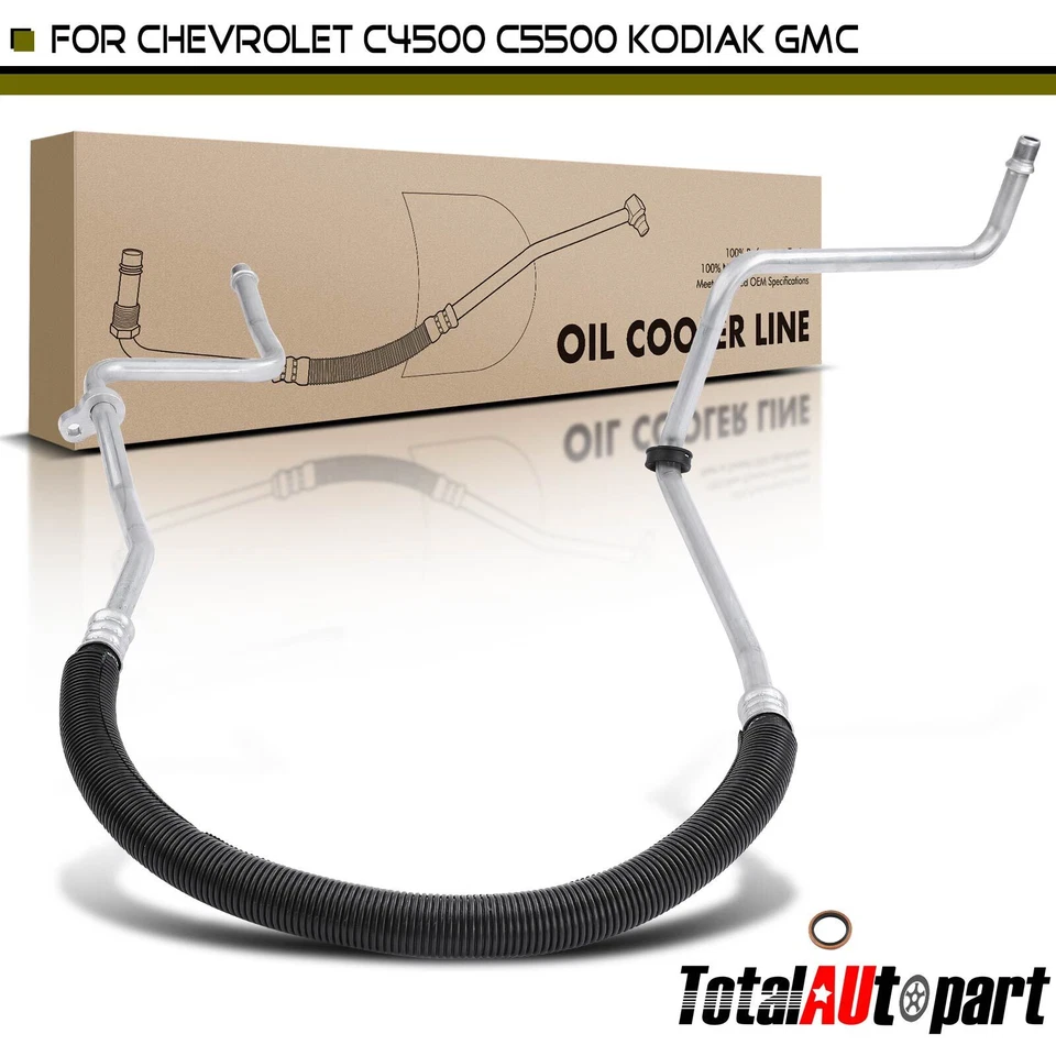 Auto Trans Oil Cooler Hose Assembly for Chevrolet C4500 Kodiak GMC C5500 Topkick - Image 1 of 4