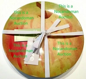 NUEVO PAQUETE DE 4 PLATOS DE ENSALADA CON ESTAMPADO DE MANZANA JOHN DERIAN TARGET MELAMINA ENVÍO GRATIS - Imagen 1 de 2