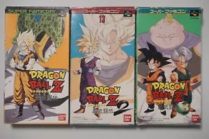 Super Famicom Dragon Ball Z Butouden 1 2 3 verpackt Japan SFC Spiele US-Verkäufer - Bild 1 von 10