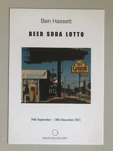 BEN HASSETT, ‘BEER SODA LOTTO’ exhibition announcement card, 2021. - Picture 1 of 3