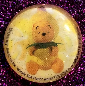 JAPAN DISNEY STORE JDS WINNIE THE POOH SPILLA FRUTTA CUPOLA PERA GIAPPONESE - Foto 1 di 2