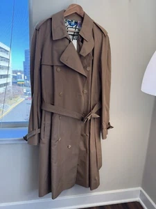 GUCCI Men's Trench Coat With Belt, size:52 - Picture 1 of 10
