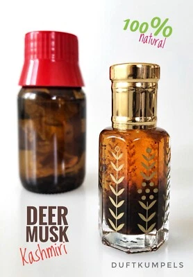 3ml Gazellenmoschus in Mysore Sandelholz Tinktur - Deer  Musc Pheromon Tincture - Bild 1 von 4