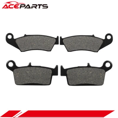 Pastillas de freno delanteras/traseras de fibra de carbono para Kawasaki KX125 KX250 KX500 1995-2005 Foto 1 de 2