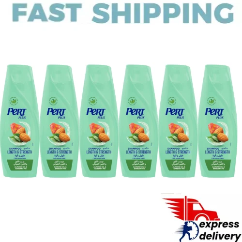 Pert Plus Length & Strength Shampoo With Almond Oil 400ml ( Pack of 6 ) - Image 1 of 1
