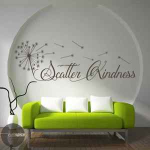 Scatter Kindness Vinyl Wandtattoo Aufkleber - Bild 1 von 4