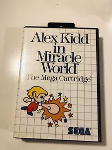 🔥🔥Alex The Kid In Miracle World Mastersystem Rare Condition - Picture 1 of 22