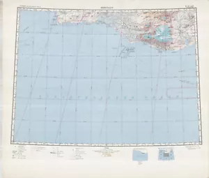 Mappa topografica militare sovietica russa - HEIMAEY (Islanda), 1:500 000, ed.1962 - Foto 1 di 3