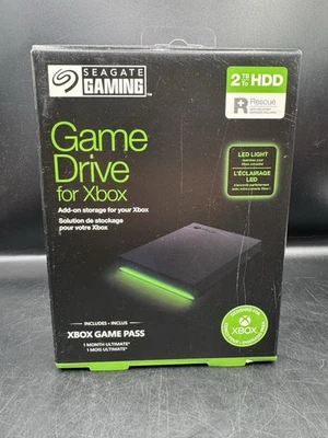 (NE6) Seagate Xbox 2TB Portable Gaming Hard Drive | Brand New - Image 1 of 2