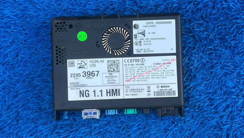 Interfaz de máquina Cadillac GMC Chevrolet Chevy Buick NG 1.1 HMI módulo OEM Foto 1 de 1