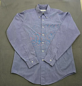 Brooks Brothers langärmliges Button-Down-Hemd für Herren 36 15,5 blau - Bild 1 von 10