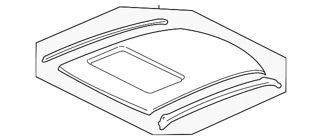 Genuine GM Sunroof Panel 25976720 — 第 1/2 张图片