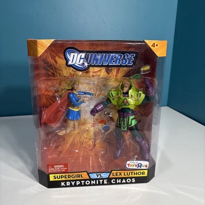 Mattel DC Universe Classics SUPERGIRL vs LEX LUTHOR Kryptonite Chaos 2 PACK New - Image 1 of 4
