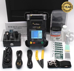 FiTeL S-178A V2 SM MM Fiber Core Alignment Fusion Splicer mit Cleaver S178A - Bild 1 von 11