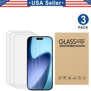 3 Stück Hartglas Displayschutzfolie für iPhone 17/17 Pro/17 Pro Max/17 Air - Bild 1 von 5