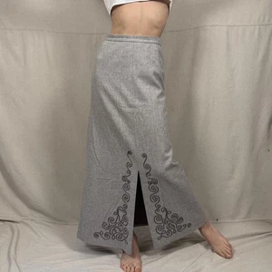 Vintage Jaeger Wool Maxi Skirt | Made in Great Britain | Saks Fifth Avenue - Picture 1 of 8