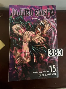 Jujustu Kaisen Manga Book #15 English Edition Softcover by Gege Akutami - Picture 1 of 1