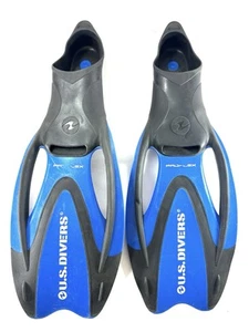 US Divers Proflex Fins Flippers S 5-6.5 Scuba Diving Pro Snorkel Gear Snorkeling - Picture 1 of 6