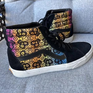 Vans Rainbow Skulls Sz 11 SK8 Day Of the Dead Dias de Los Muertos Calavero Shoe - Picture 1 of 20