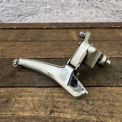 Vintage Campagnolo Front Derailleur Clamp 34.5 Double Italy C-Record Era Hinge - Image 1 of 4