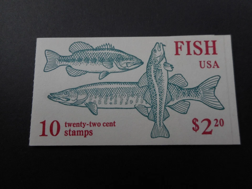 Scott 2205-09, 22 cent, Fish, Booklet - Image 1 of 1