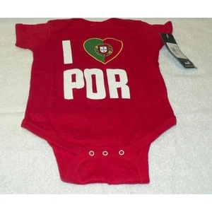 Gen2 Toddlers One Piece Short Sleeve I Love Portugal 18 Months - Picture 1 of 2