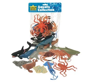 NEW Toy Aquatic Marine Sea Animal Models - 11 Piece Polybag 64128 Collection - Picture 1 of 1