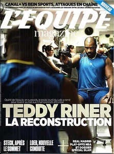 L'EQUIPE MAGAZINE N°1657 19 AVRIL 2014 TEDDY RINER/ LOEB/ STECK/ LELO/ MANAUDOU - Imagen 1 de 1