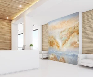 3D Clouds Marble 6444 Wallpaper Mural Wall Print Wall Wallpaper Murals US Coco - Picture 1 of 11