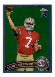 2011 Topps Chrome Colin Kaepernick #25 RC Rookie Card - San Francisco 49ers - Picture 1 of 1