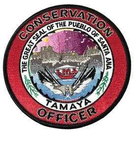 DAS GROSSE SIEGEL DES PUEBLO VON SANTA ANA-TAMAYA NATURSCHUTZOFFIZIER PATCH (NC) - Bild 1 von 2