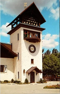 Frankenmuth Bayerisches Gasthaus Glockenspielturm FRANKENMUTH MICHIGAN POSTKARTE D12 - Bild 1 von 2