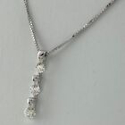 melee dia design necklace WhiteGold Pendant Necklace 18K WG diamond Women