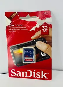 SanDisk 32GB SD SDHC Class 4 - Picture 1 of 2