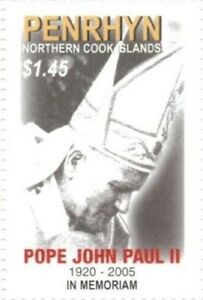 Penrhyn 2005 - Pope John Paul II Memorial - MNH