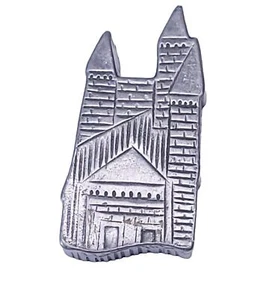 Torino Vintage Zinn Metall Schloss Szene Display 1 3/4" - Bild 1 von 4