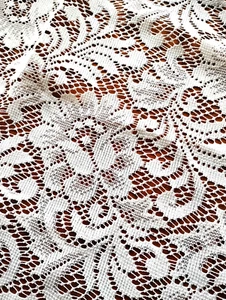 VTG LACE PANELS ( 2 ) OFF-WHITE IVORY 58 X 84 JC PENNEY HOME COLLECTION USA - Picture 1 of 5