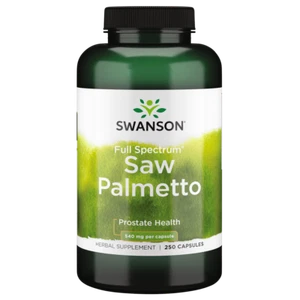 Swanson Full Spectrum Saw Palmetto, Supports Prostate Health, 540 mg, 250 Caps - Picture 1 of 4