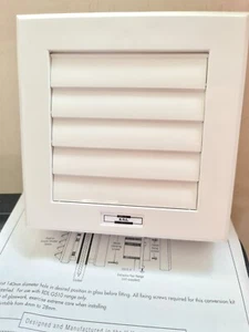 RDL CK4 CONVERSION KIT 140mm DIAMETER HOLE AIR VENT FOR GLASS - Picture 1 of 4