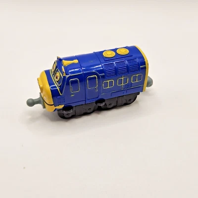 Chuggington Brewster Train Die Cast Blue & Yellow Tomy - Image 1 of 4