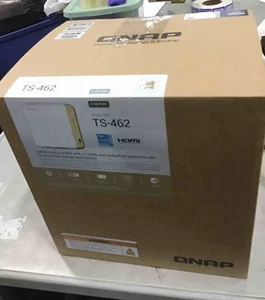 QNAP TS-462-4G-US 4 Bay Desktop NAS with Intel Celeron Dual-core Processor - Picture 1 of 3