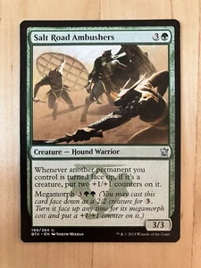 Salt Road Ambushers - Dragons of Tarkir - Magic the Gathering MtG NMLP - Picture 1 of 2