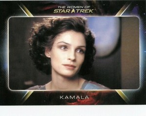 Kamala (Famke Janssen) on 2010 Women of Star Trek Card #48